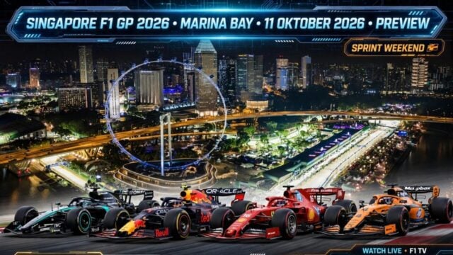Singapore F1 GP 2026
