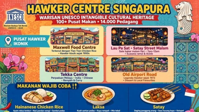 Hawker Centre Singapura