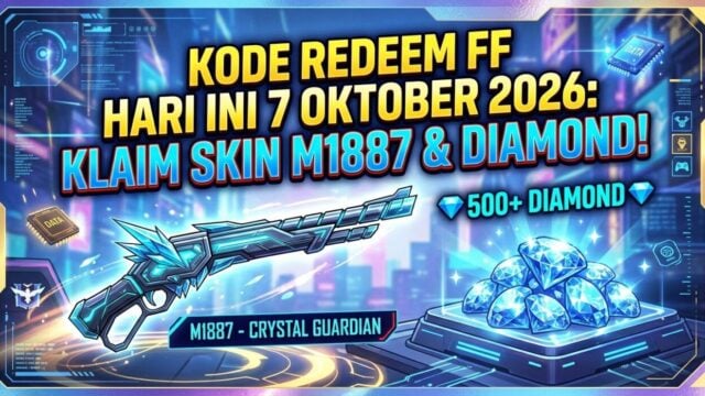 Kode Redeem FF Hari Ini 7 Oktober 2026