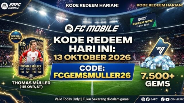 Kode Redeem FC Mobile Hari Ini