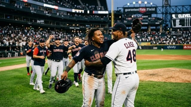 Guardians Beat White Sox 9-3 to Keep Postseason Hopes Alive