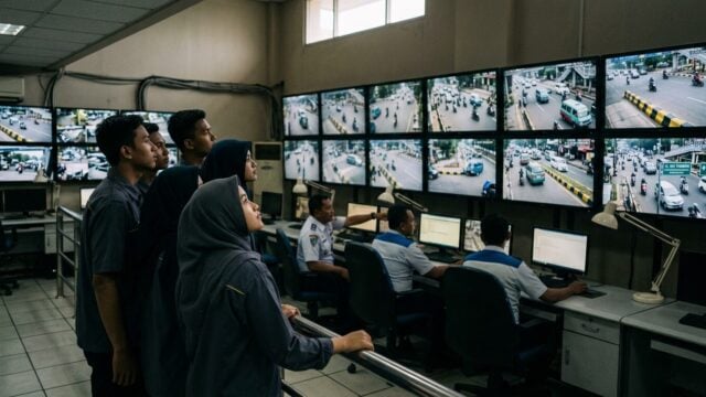 Korlantas Kenalkan Teknologi Lalu Lintas kepada Siswa SMK Sumpiuh