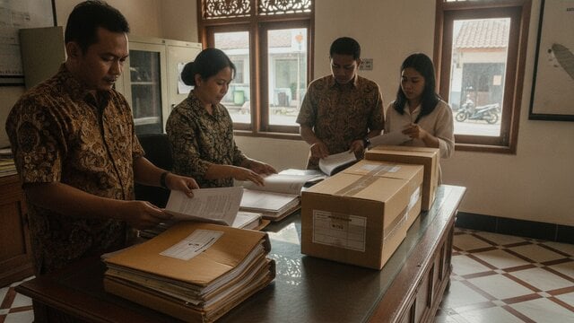 Penggeledahan KPK dalam kasus Bea Cukai di kantor Kudus