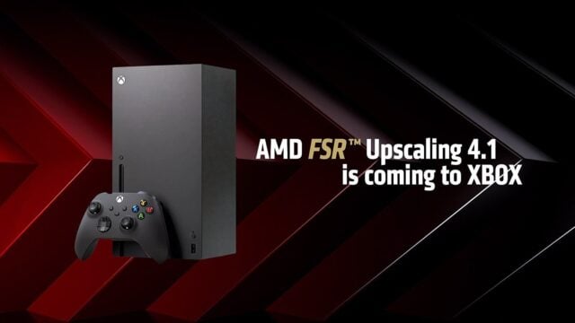 Microsoft AMD announces FSR 4.1 for Xbox devices