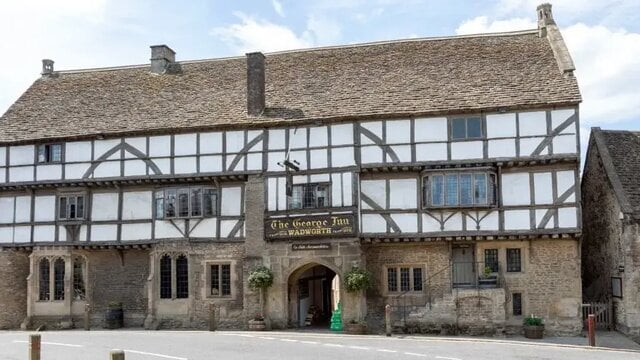 Oldest pub England officially named after timber dating