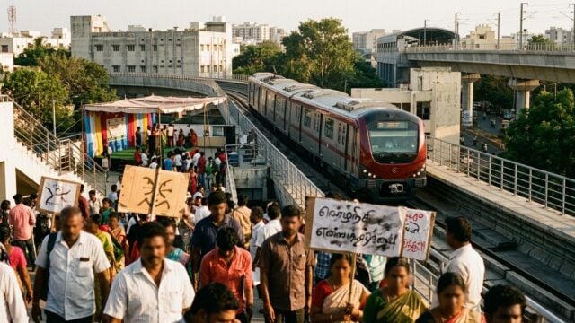 PM Vijay 2029 menjadi slogan placard di acara Chennai