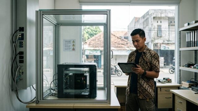 Sandbox kode AI Plimsoll dengan batas isolasi dan server terlindungi