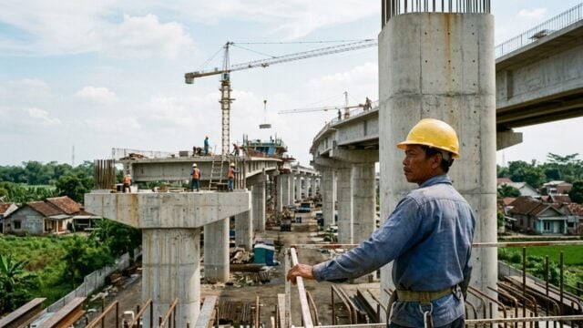 Kontrak baru PTPP untuk proyek jalan dan jembatan di Indonesia