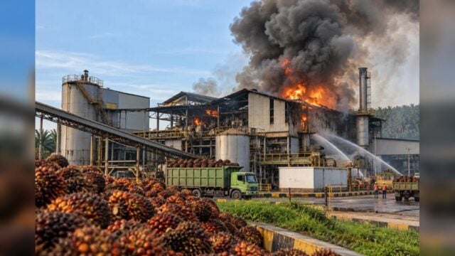 Pabrik Kelapa Sawit di Kalimantan Kebakaran, Siapa Pemiliknya?