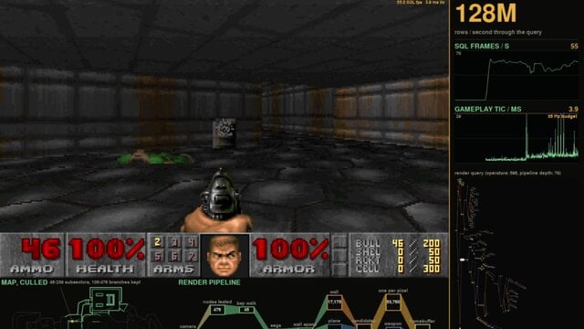 SQLDoom Jalankan Doom dari Basis Data, Capai 35 FPS