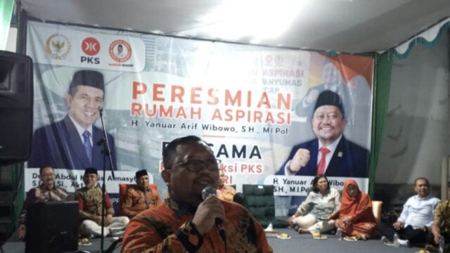 Yanuar Arif Wibowo Resmikan Rumah Aspirasi Banyumas
