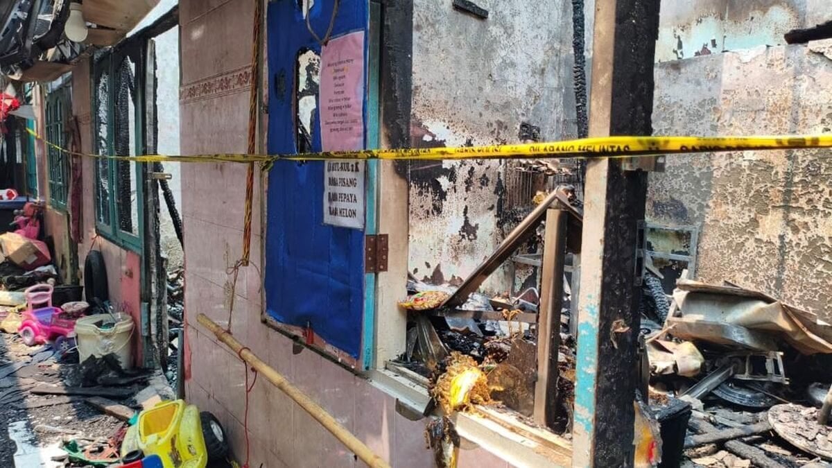 Dugaan Awal Kebakaran Rumah di Cakung Jaktim Tewaskan 1 Balita