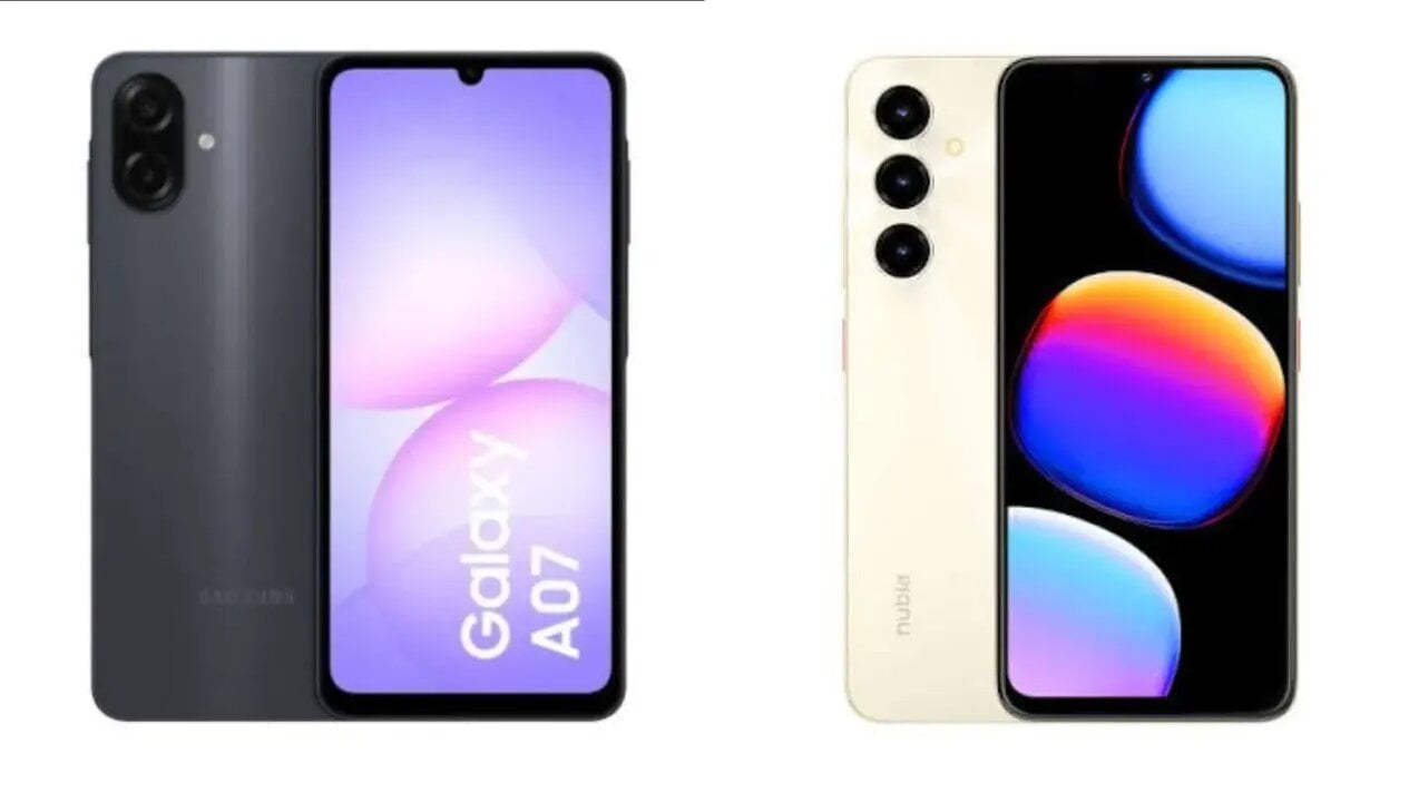 Samsung Galaxy A07 vs nubia V80 Max: Pilih Hp Nama Besar atau Spesifikasi Menggoda