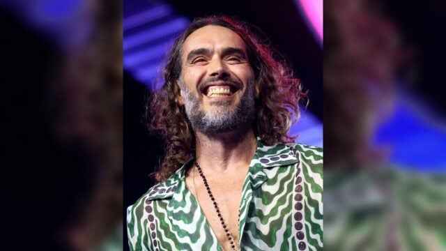 Russell Brand Arrives at Southwark Crown Court for Rape Trial