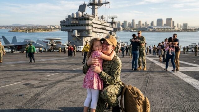 USS Lincoln Returns to San Diego After 322-Day Deployment