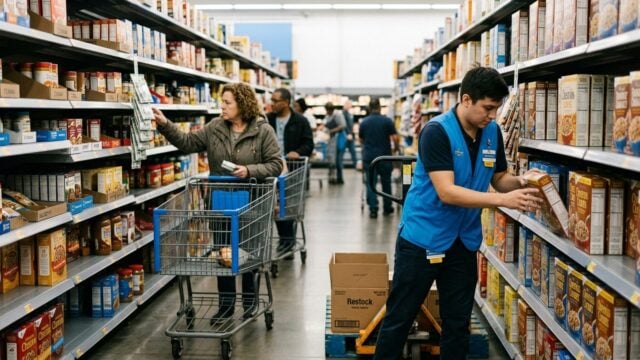 Walmart Shares Fall 9% as US Sales Growth Misses Estimates