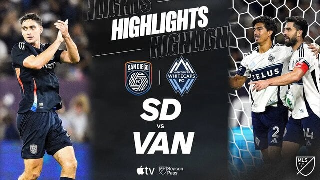 Whitecaps Habisi San Diego 4-1, Elloumi Kena Kartu Merah di BC Place