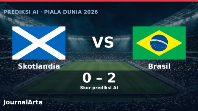 Prediksi AI: Skotlandia vs Brasil — Piala Dunia 2026
