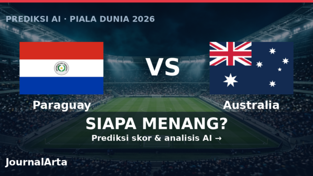 Prediksi AI: Paraguay vs Australia — Piala Dunia 2026