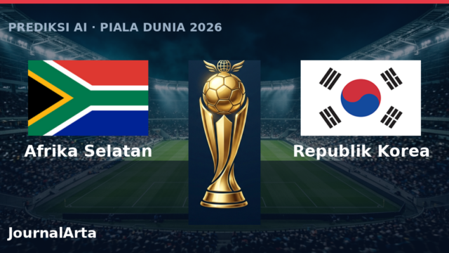 Prediksi AI: Afrika Selatan vs Republik Korea — Piala Dunia 2026