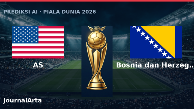 Prediksi AI: AS vs Bosnia dan Herzegovina — Piala Dunia 2026