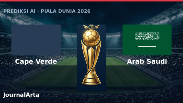 Prediksi AI: Cape Verde vs Arab Saudi — Piala Dunia 2026