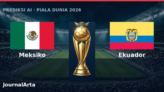 Prediksi AI: Meksiko vs Ekuador — Piala Dunia 2026