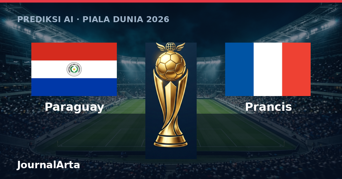 Prediksi AI Paraguay vs Prancis Piala Dunia 2026