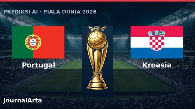 Prediksi AI Portugal vs Kroasia Piala Dunia 2026