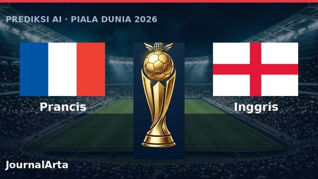 Prediksi AI Prancis vs Inggris Piala Dunia 2026
