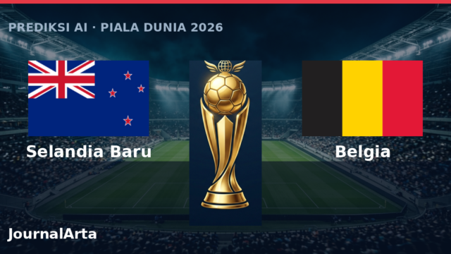 Prediksi AI: Selandia Baru vs Belgia — Piala Dunia 2026