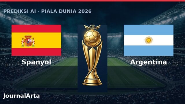 Prediksi AI Spanyol vs Argentina Piala Dunia 2026