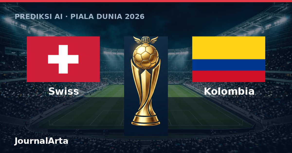 Prediksi AI Swiss vs Kolombia Piala Dunia 2026