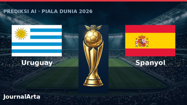 Prediksi AI: Uruguay vs Spanyol — Piala Dunia 2026